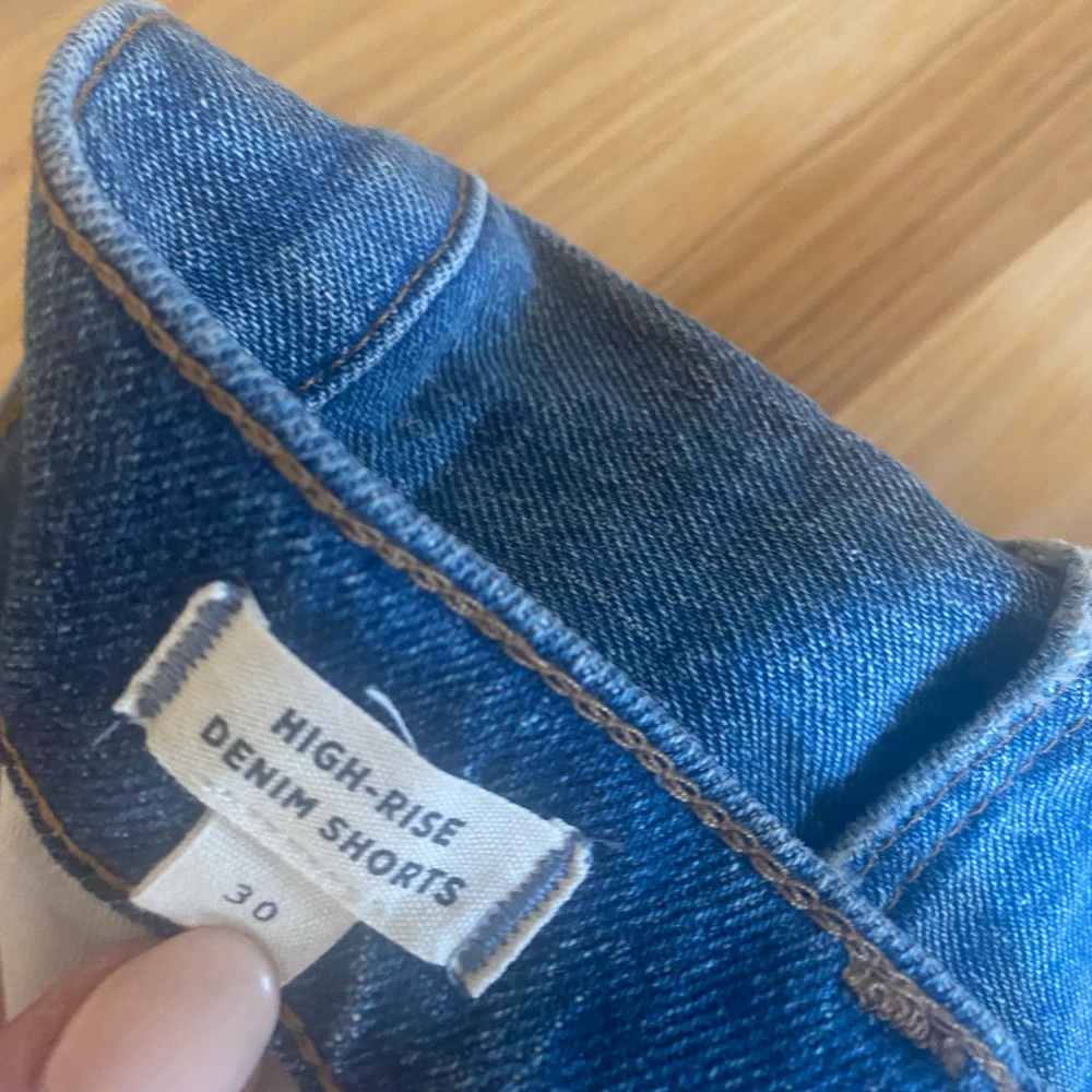 Madewell denim shorts
